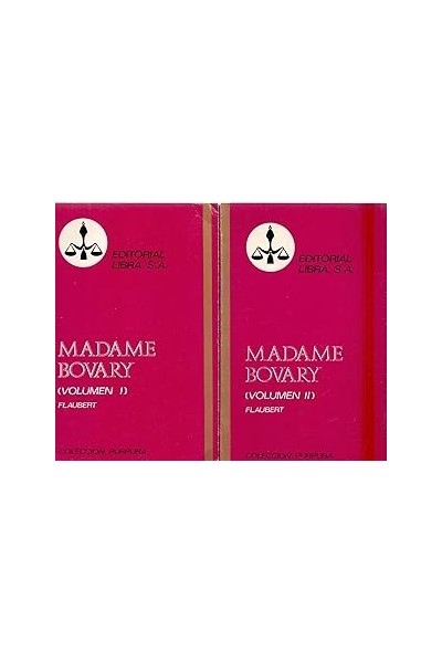 MADAME BOVARY. (DOS VOLUMENES, OBRA COMPLETA).